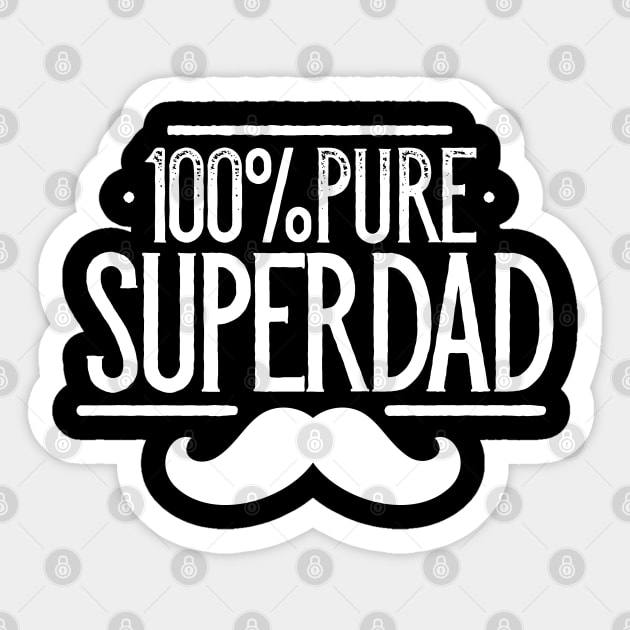 100% Pure Superdad Sticker by kimmieshops